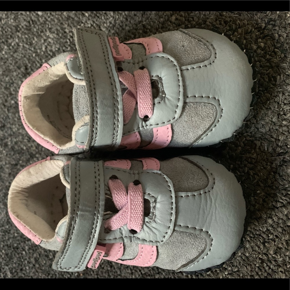 PediPed Original Cliff Grey/Pink